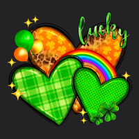 St Patricks Day Hearts Png Vintage Tee | Teevron