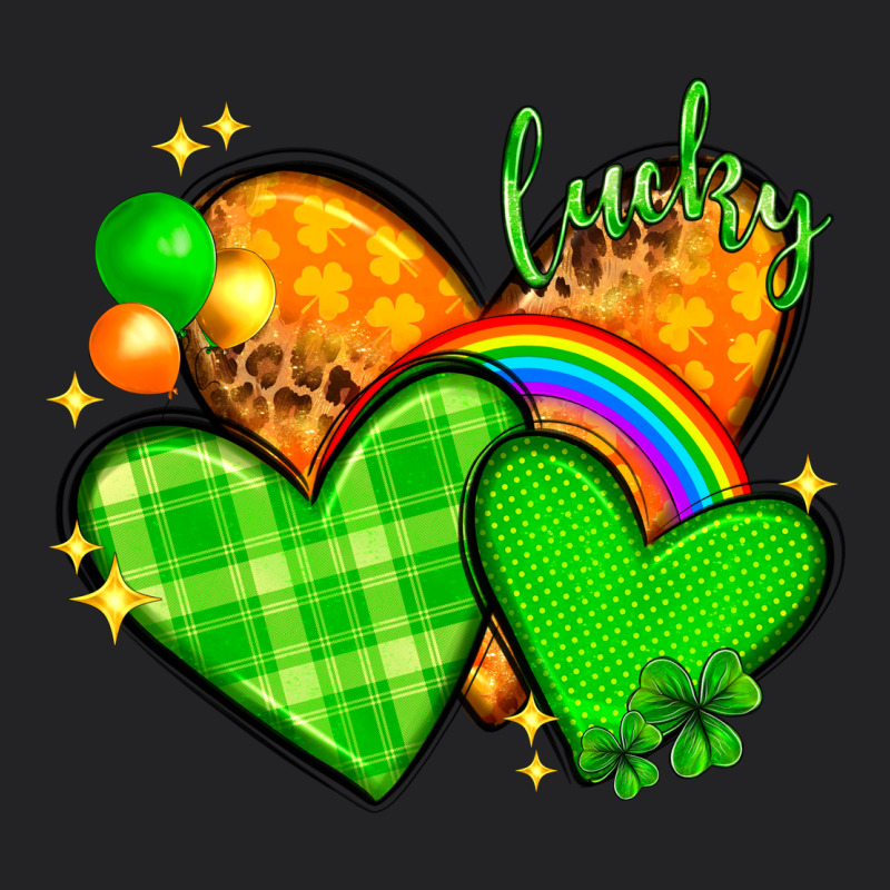 St Patricks Day Hearts Png Vintage Tee by NancyCooperArtShop | Teevron