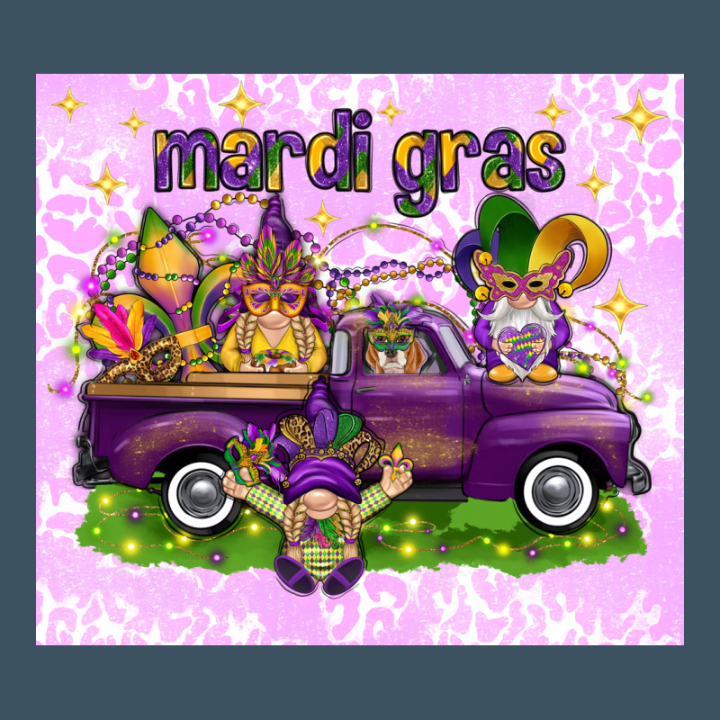 Mardi Gras With Gnomes Urban Heavy Tee by NancyCooperArtShop | Teevron