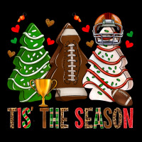 Tis' The Season American Football Christmas Cakes Bbs Ladies Tee | Teevron