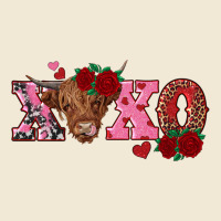 Xoxo Highland Cow Premium Tee | Teevron