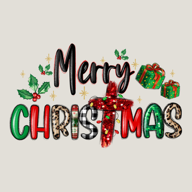 Faith Cross Merry Christmas Heavy Core Tee by MaliasSmallBusiness | Teevron