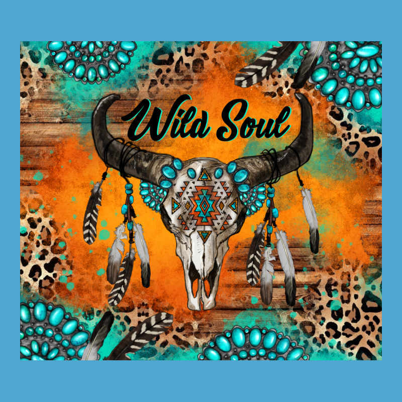 Wild Soul Boho Bull Skull Premium Hoodie by RanaPortraitStore | Teevron