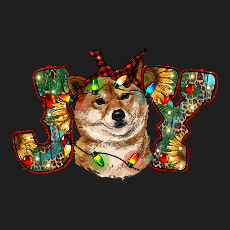 Shiba Inu Christmas Joy Classic Tee by RanaPortraitStore | Teevron