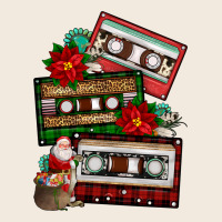 Christmas Cassette Gemstone Zipper Hoodie | Teevron