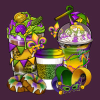 Mardi Gras Coffee Cups Premium Tee | Teevron