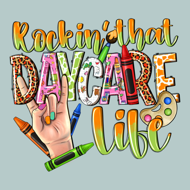 Rockin That Daycare Life Heavy Core Tee by NancyCooperArtShop | Teevron
