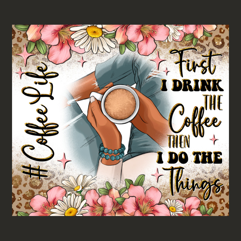 First I Drink The Coffee Then I Do The Things Heavy Core Tee by JahusDesignShop | Teevron