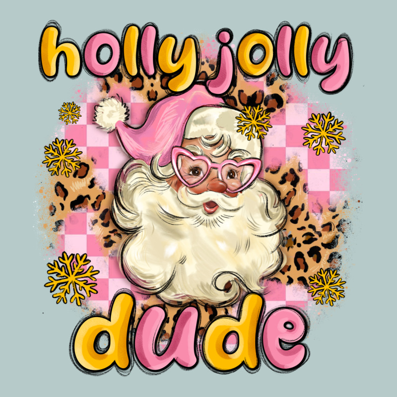 Holly Jolly Dude Heavy Core Tee by MaliasSmallBusiness | Teevron