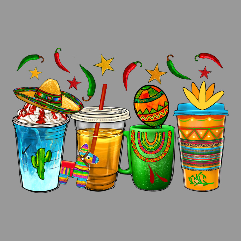 Cinco De Mayo Coffee Cups Vintage Hoodie by texasbilliewilder | Teevron