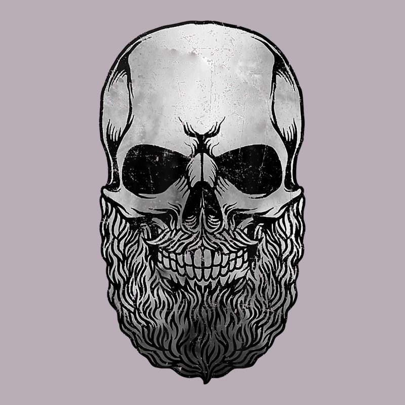 Creepy Bald And Bearded Skull For Halloween & Skeletons Fans T Shirt Vintage Tee by baoMotion | Teevron