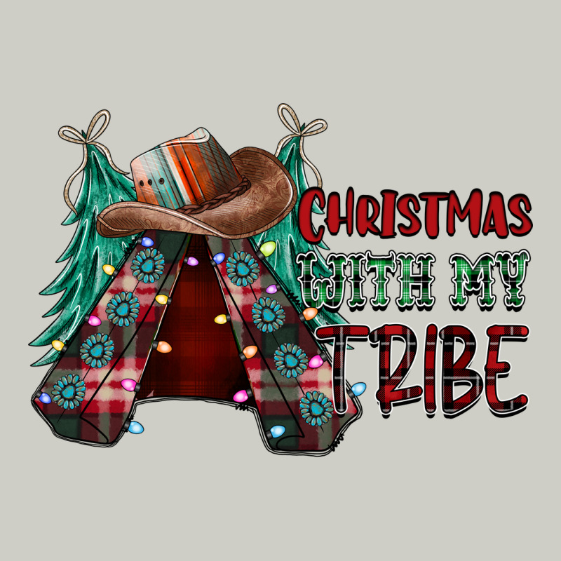Christmas With Tribe Heavyweight Hoodie by CowhideDigitalArt | Teevron