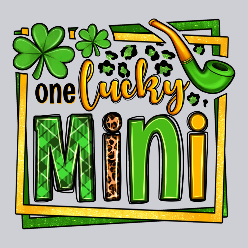One Lucky Mini St. Patrick's Heavyweight Sweatshirt by OliviaCreatesArt | Teevron