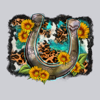 Western Leopard Cowhide Turquoise Background Horse Heavyweight Sweatshirt | Teevron