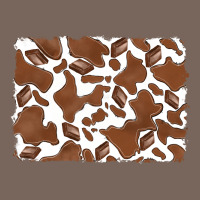 Distressed Chocolate Milkshake Cowhide Premium Hoodie | Teevron