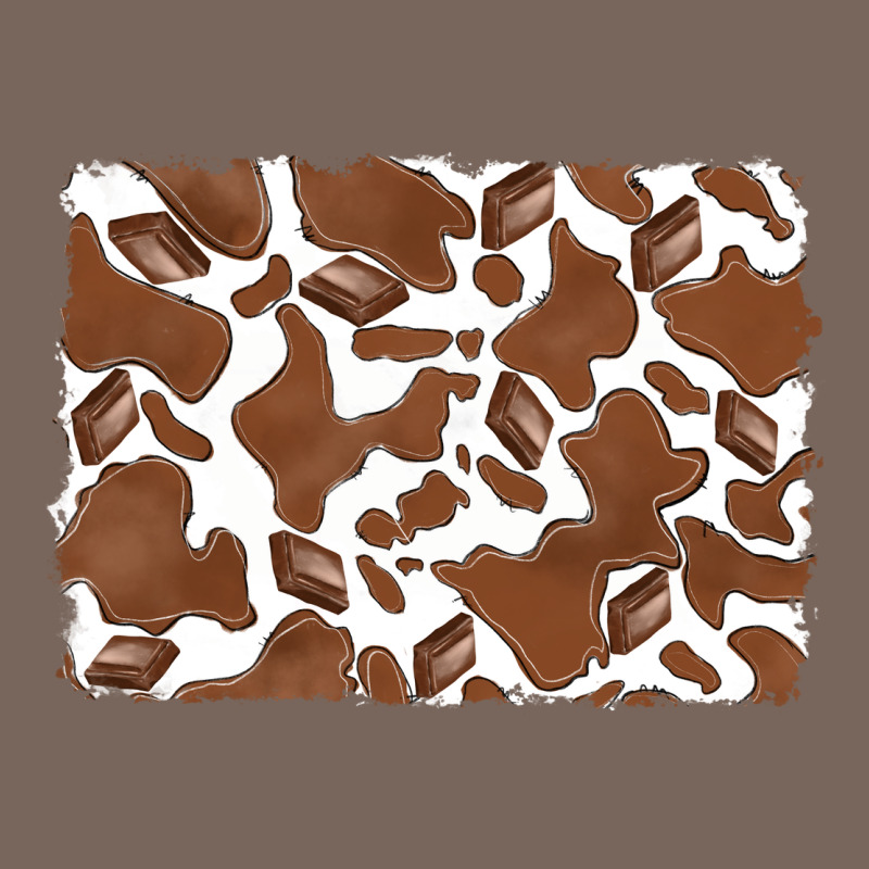 Distressed Chocolate Milkshake Cowhide Premium Hoodie by RanaPortraitStore | Teevron