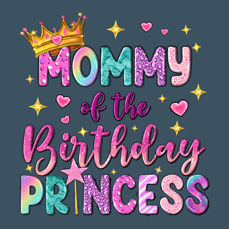 Mommy Of The Birthday Princess Urban Heavy Tee by NancyCooperArtShop | Teevron
