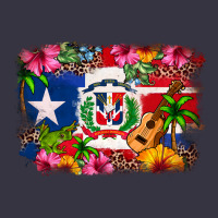 Dominican Republic And Puerto Rico Flag Vintage Hoodie | Teevron