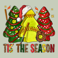 Tis' The Season Softball Christmas Cakes Bbs Ladies Tee | Teevron