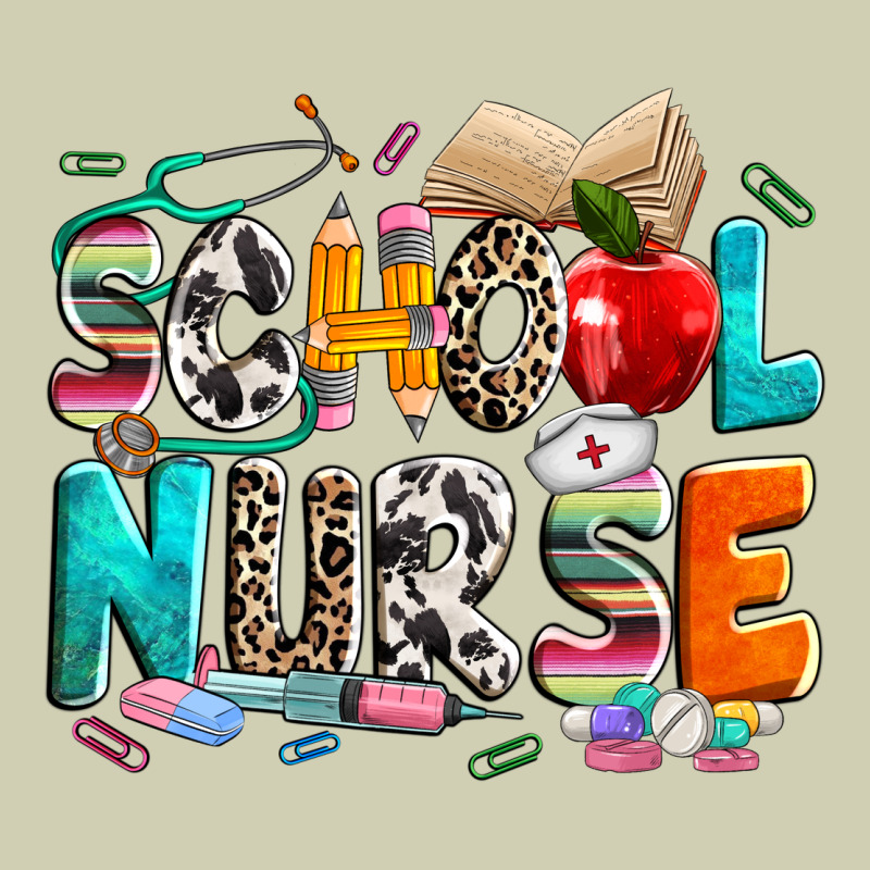 School Nurse Heavy Core Tee by NancyCooperArtShop | Teevron