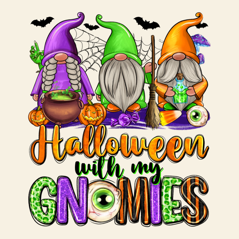 Halloween With My Gnomies Vintage Tee by texasbilliewilder | Teevron