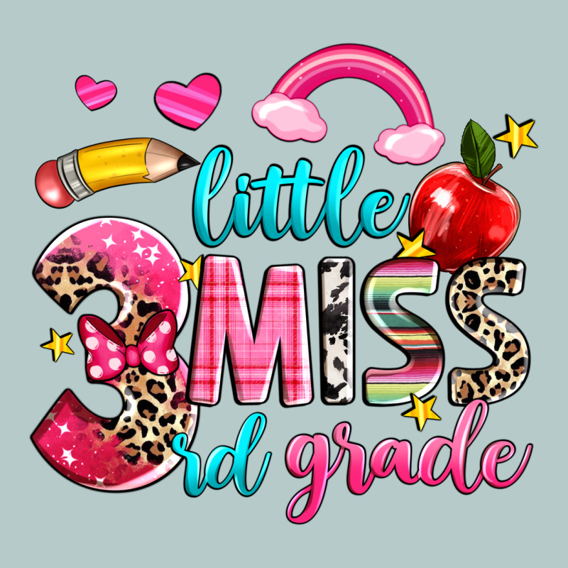 Little Miss Third Grade Heavy Core Tee by NancyCooperArtShop | Teevron