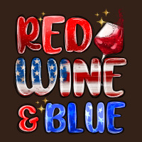 Red Wine And Blue Heavy Core Tee | Teevron