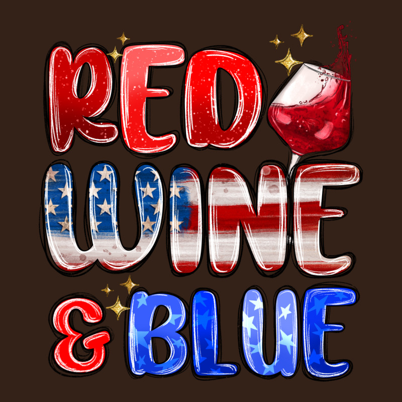 Red Wine And Blue Heavy Core Tee by MaliasSmallBusiness | Teevron
