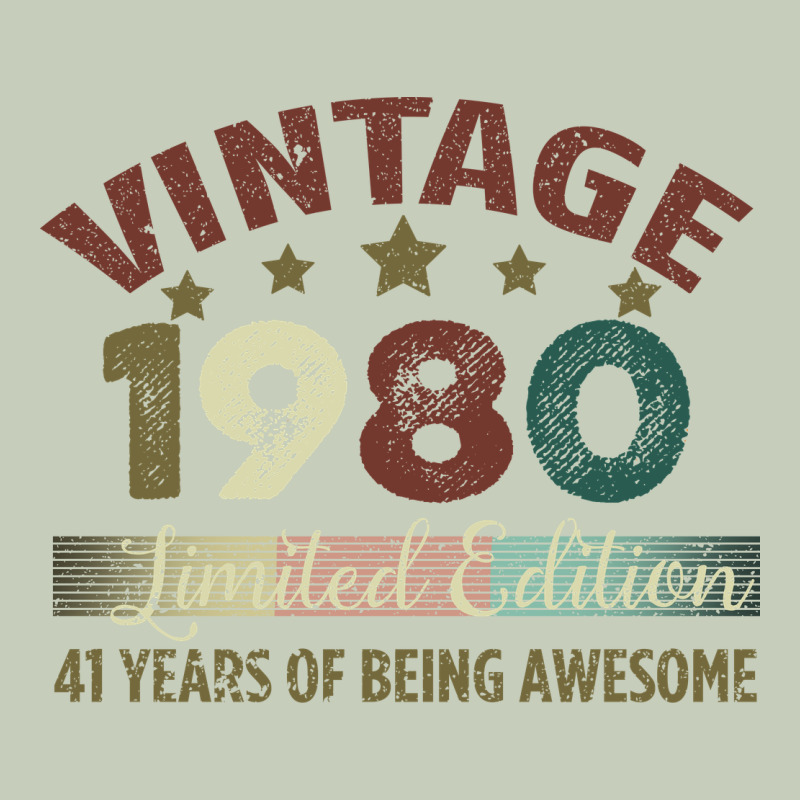 Vintage 1980 Limited Edition 41 Years Of Being Awesome Classic Tee by Bettercallsaul | Teevron