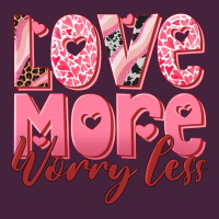 Love More Worry Less Premium Tee | Teevron