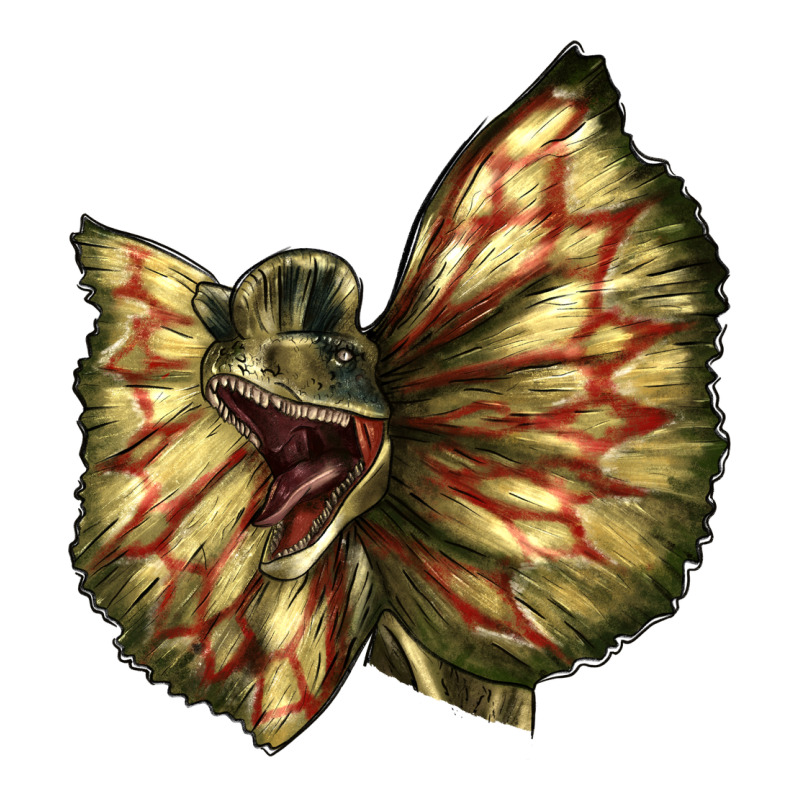 Dilophosaurus Face Classic Tee by LillyAllenDesigns | Teevron