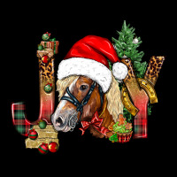 Joy Christmas With Horse Bbs Premium Tee | Teevron