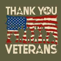 Thank You Veterans American Flag Patriotic Vintage Tee | Teevron