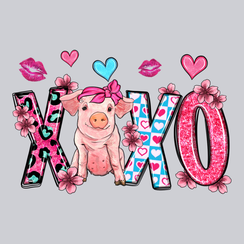 Xoxo Pig Olivia Heavyweight Sweatshirt by OliviaCreatesArt | Teevron