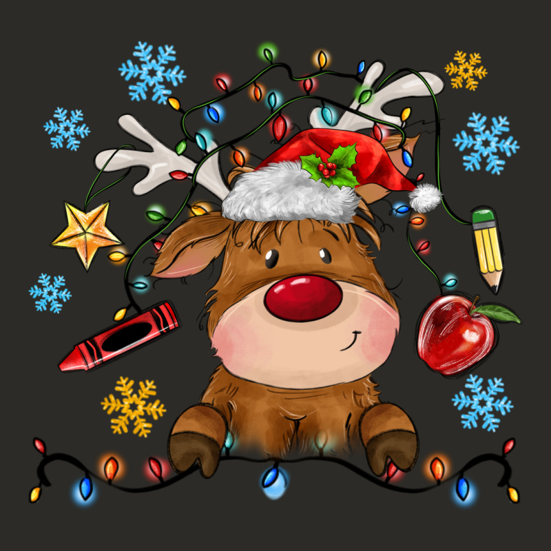 Christmas Deer School Heavy Core Tee by MaliasSmallBusiness | Teevron