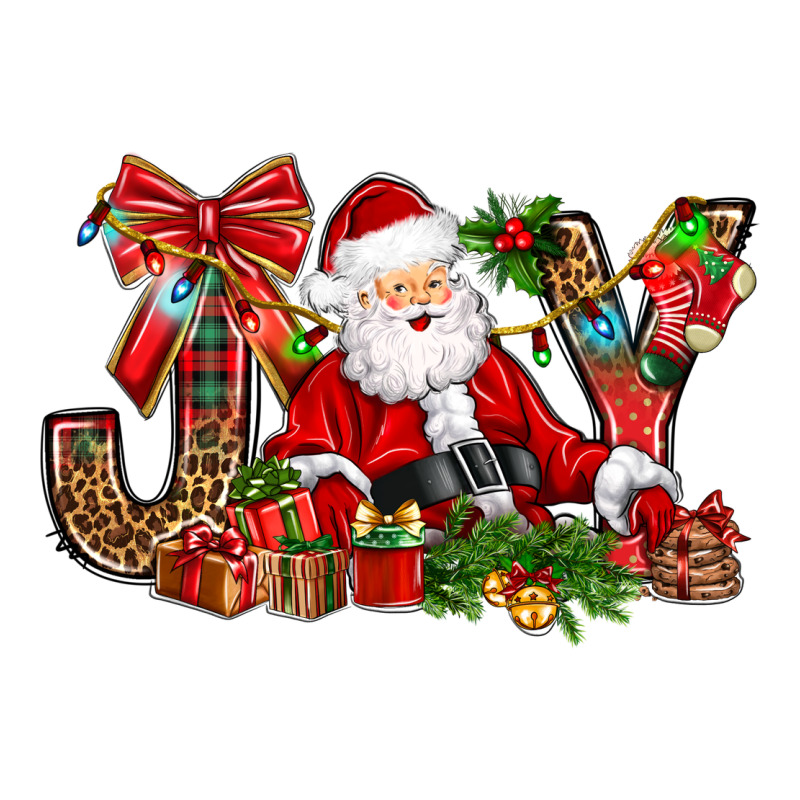 Joy Christmas With Santa Bbs Premium Tee by BundleAndBundleShop | Teevron