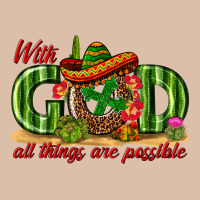 With God All Things Are Possible Mexico Urban Heavy Tee | Teevron