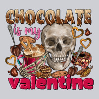 Skull Chocolate Is My Valentine Heavyweight Sweatshirt | Teevron