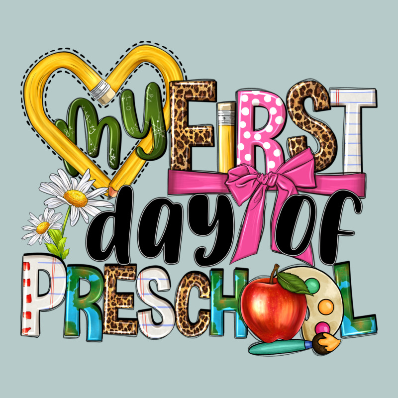 My First Day Of Preschool Heavy Core Tee by NancyCooperArtShop | Teevron