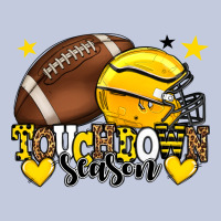 Touchdown Season American Football Yellow Team Long Sleeve Tee | Teevron