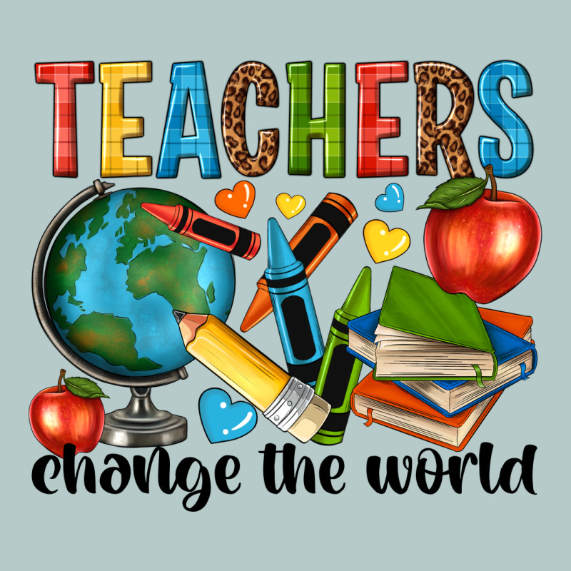 Teachers Change The World Heavy Core Tee by NancyCooperArtShop | Teevron