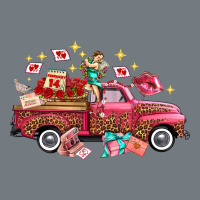 Western Valentines Day Truck Photography Love Side Heavyweight Sweatshirt | Teevron