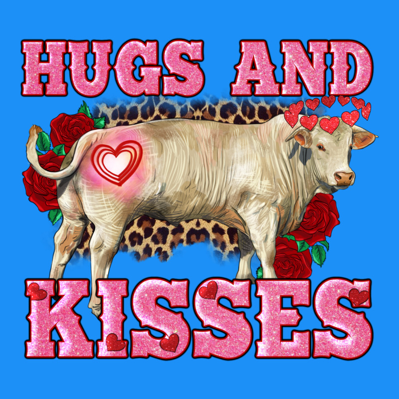 Hugs And Kisses Charolais Bull Classic Tee by RanaPortraitStore | Teevron