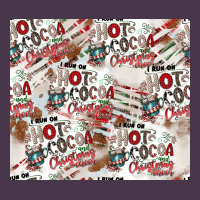 Hot Cocoa Christmas Cheer Pattern Heavyweight Hoodie | Teevron