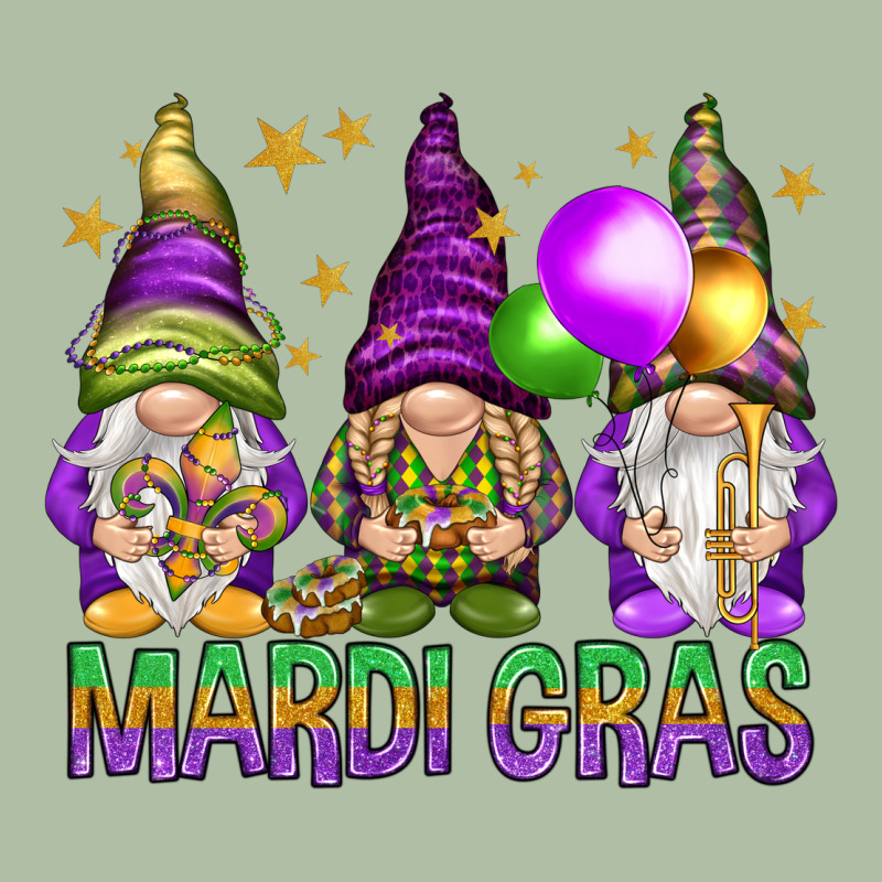 Mardi Gras Crew With Gnomes Urban Heavy Tee by NancyCooperArtShop | Teevron