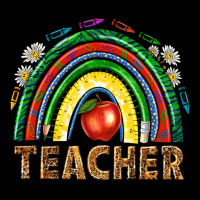 Rainbow Teacher Heavy Core Tee | Teevron