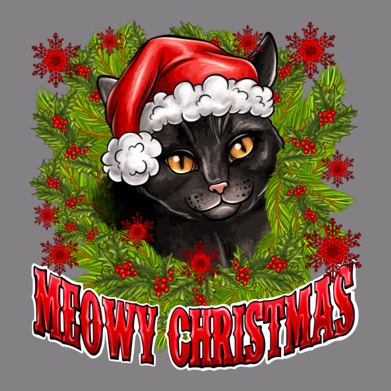 Meowy Christmas Heavyweight Hoodie by CowhideDigitalArt | Teevron