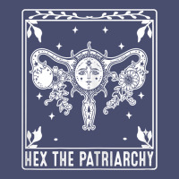 Womens Hex The Patriarchy Uterus Tarot Card Halloween Feminist T Shirt Vintage Tee | Teevron