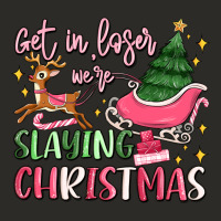 Get In Loser We're Slaying Christmas Heavy Core Tee | Teevron