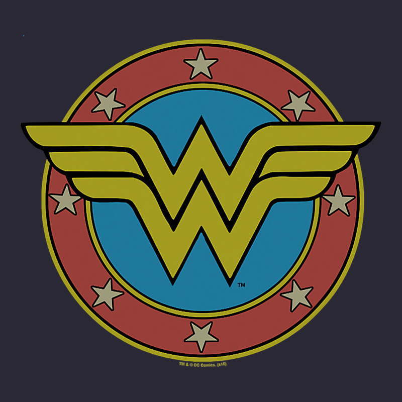 Wonder Woman Vintage Emblem Vintage Tee by maiPhamDesign | Teevron